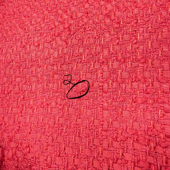 NWT Veronica Beard Nantucket Red Tweed Dickey Cutaway Blazer Jacket Size 8 - Picture 11 of 13